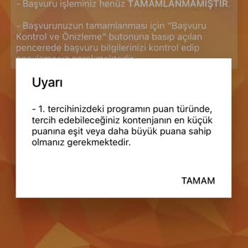 ÖSYM Ek Tercihlerde Sıkıntı Yaşıyorum