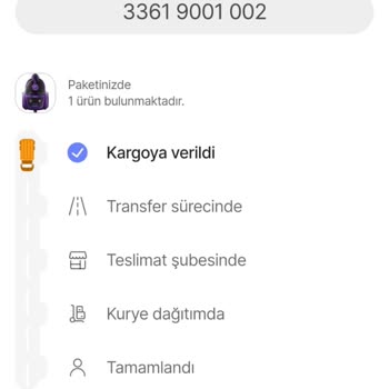 Horoz Lojistik Ürünüm Teslim Edilmedi :/