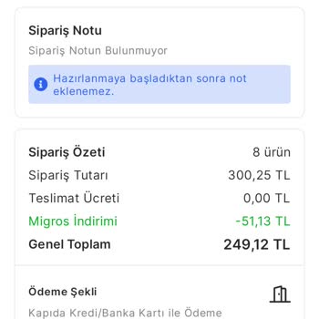 Migros Eksik Ürün, Fazla Para