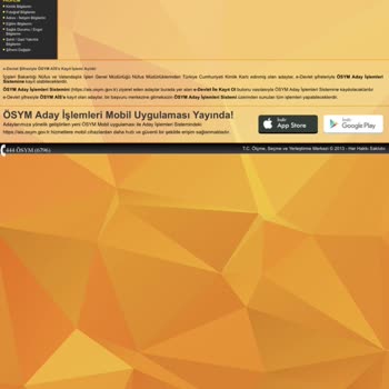 ÖSYM Ek Tercih Yapamıyorum