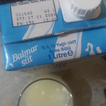 Gimat Gross (Ankara) Balmar Süt Bozuk Çıktı, Son Kullanma Tarihi Gelmemesine Rağmen
