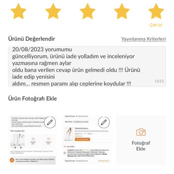 Trendyol Mağduriyeti Ve Para İadesi Yapmaması