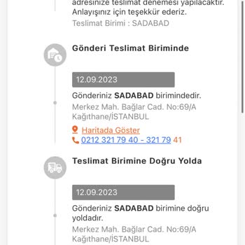 MNG Sadabad Kargo Bekletiyor Getirmiyor