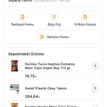 Migros Yanımda Eksik Ürün Gönderdi