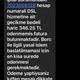 Türk Telekom İnternet Aboneliğim Olmadığı Halde Rahatsız Ediliyorum