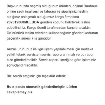 Horoz Lojistik Bir Türlü Gelemedi