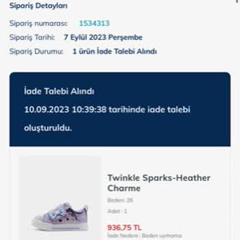 Skechers Hizmet Kalitesizliği! Sınıfta Kaldı