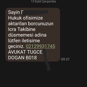 Ey Kozmetikten Hukuk Ofisimize Aktarılan Borcunuzun İcra Takibine...