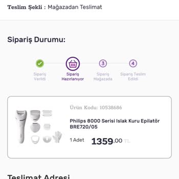 Gratis Cihazınız Depoda Hasar Gördü