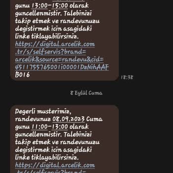 Arçelik Servis Ve Arıza Düzelmemesi