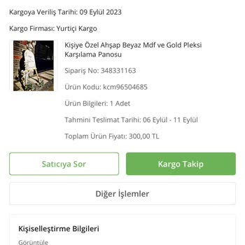 Çiçek Sepeti Mağduriyeti