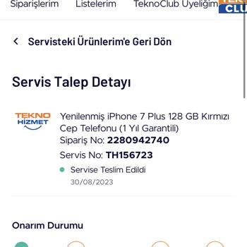 Teknosa İade Ve Servis Sorunu