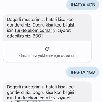 Türk Telekom Mükerrer Paket Yükleme