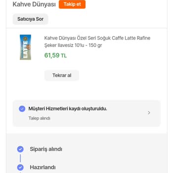 Hepsiburada Teslimat Noktası Ve Kahve Dünyası Sipariş Kargo Sorunu