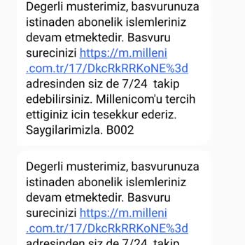 Millenicom İnternet Abonelik İptali