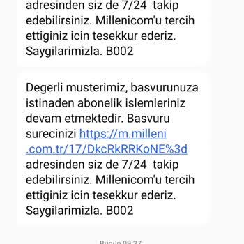 Millenicom İnternet Abonelik İptali