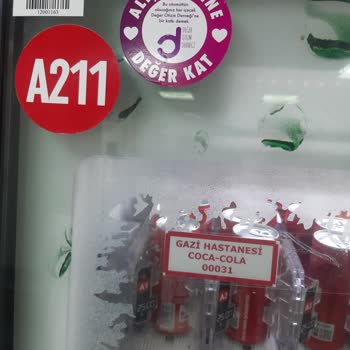 Gazi Hastanesi Coca-Cola A211 Para Yutuyor, İade Vermiyor.