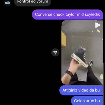 Sneakerslife.tr Hatalı Ürün Gönderildi