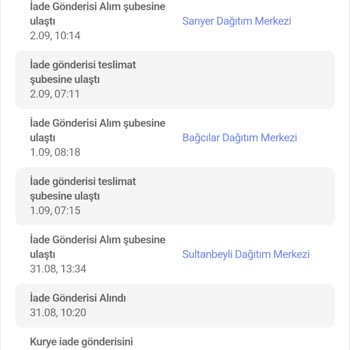 hepsiJET Hepsiburada Hepsijet İadem Günlerdir Satıcıya Ulaşmadı