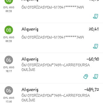 Carrefour SA Bankamdan Haksız Para Çekti