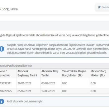 Digiturk Olmayan Borç İçin İcra Takibine Başvurmuş