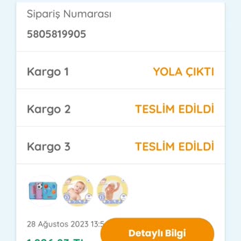 Ebebek Yanlış Ürün Gönderimi