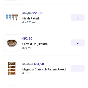 Getir Olmayan Ürünlerin Parasını Geri Ödemedi