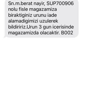 SuperStep'ten Alınan Ayakkabı Pişmanlığı