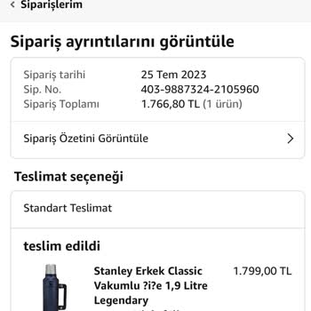 Amazon.com.tr'nin Fiyat Farklılığından Dolayı Müşteriyi Yanıltması