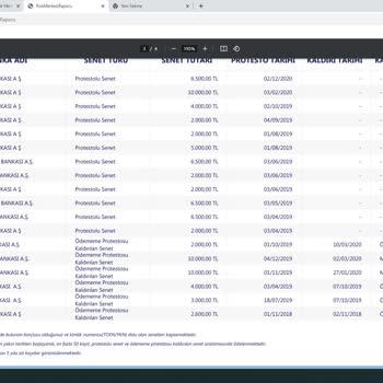 Yapı Kredi Bankası Protestolu Senet Kaldırtma