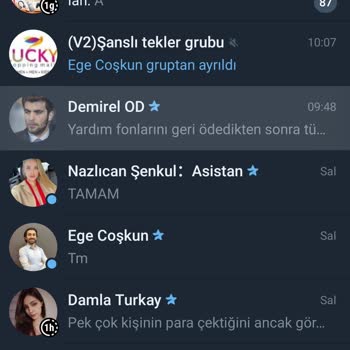 Lucky Mall WhatsApp mesajı