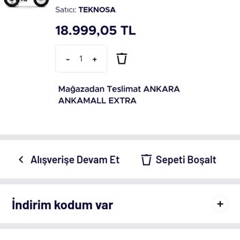 Aynı Ürün Teknosa Mobil Uygulamasında Daha Ucuz
