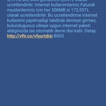 Vodafone 6 Saniyelik Aramada Kıbrıs Şoku.
