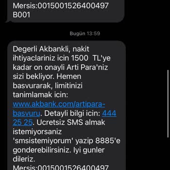 Akbank Ön Onaylı Artı Para