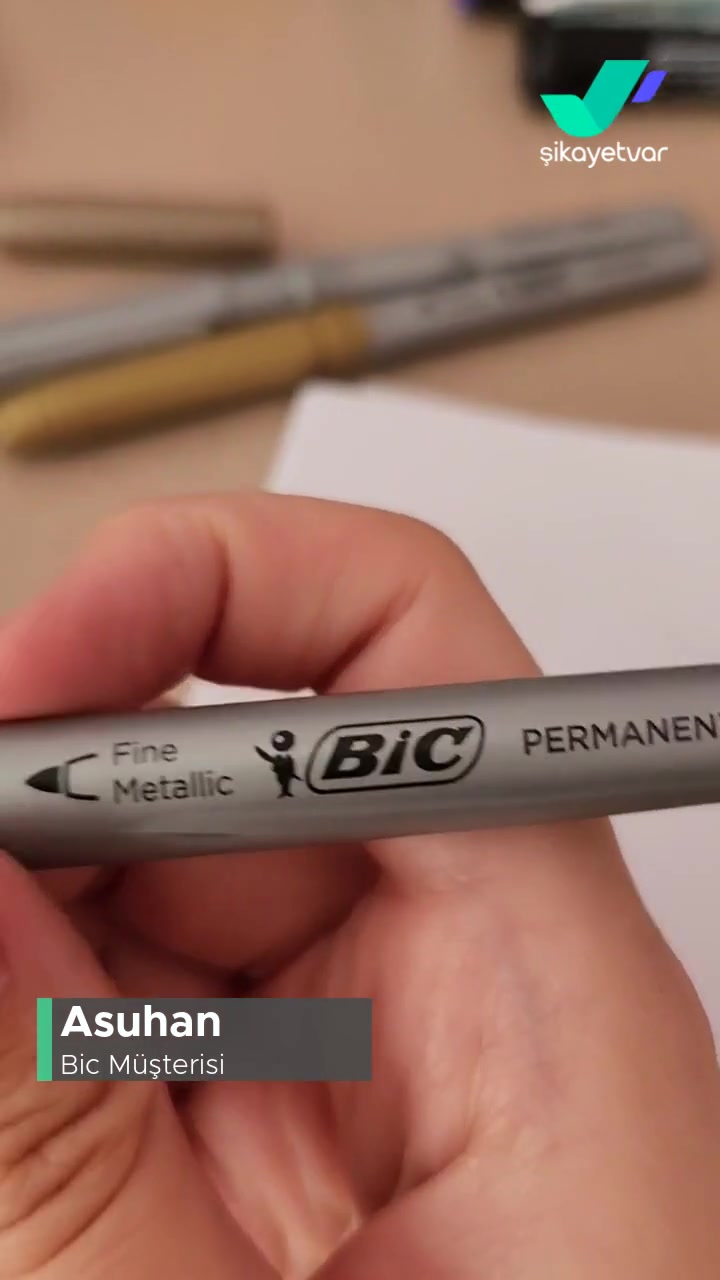 Bic Yellow Gold Kalem Bozuk Çıktı videonun kapak resmi