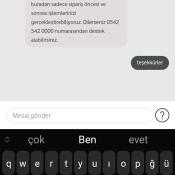 Vodafone Bana Ait Olmayan Ödenmemiş Fatura