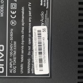 Onvo OV75F500 4K Ultra HD 75 İnç 190 Ekran Uydu Alıcılı