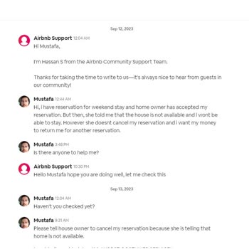 Ev Sahibi Kötü Niyetli Ve Airbnb İlgilenmiyor!
