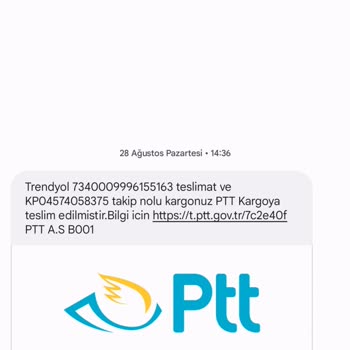 PTT Kargo Mardin PTT Sorumsuzluğu