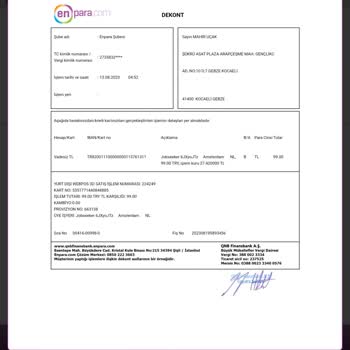 Jobseeker Bilgim Dışında Yapılan 99×7 ₺ İadesi