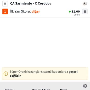 Misli Kafasına Göre Kupon Beğenmiyor Ve Gerekçe De Göstermiyorlar