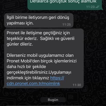 Pronet İptal İşlemi Kamera