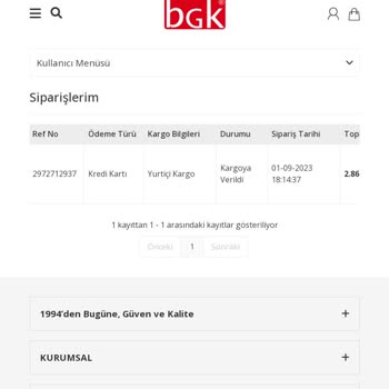 Bgk Çorap Ürünlerim Kargoya Verilmediği Halde Kargoda Deniliyor