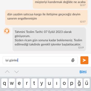 Trendyol Siparişim Ne Oldu?