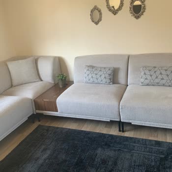 Divanev Köşe Koltuk Takımı Sehpalı Modülünde Problem Yaşadık