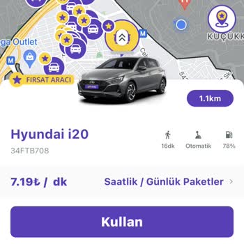 GetirAraç Üyeliğiniz Uygun Bulunamadığı İçin Durdurulmuştur