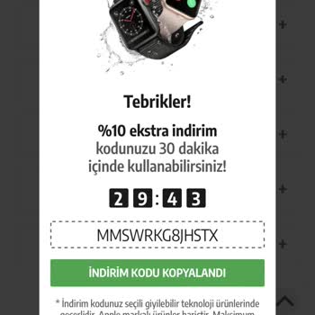 Media Markt İndirim Kuponu Kullanamama
