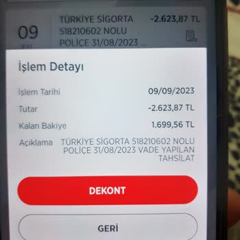 Ziraat Bankası Tunalı Hilmi Ankara Şubesi Zoraki Konut Sigortası