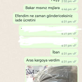 Aras Kargo Partibutikk Instagram Sayfasından Yanlış Ürün Gönderildi