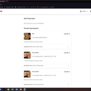 Yemeksepeti Param Çekildi Ve İadesini İstiyorum